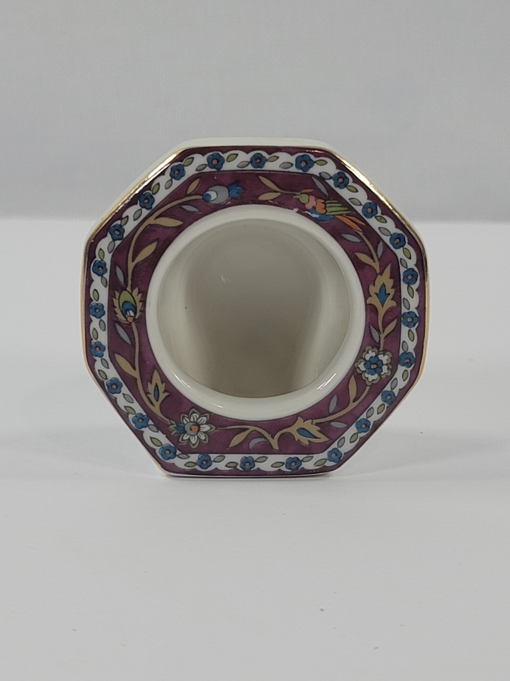 Silk Road Hand Decorated Porcelain Collectible Miniature Picture Frame